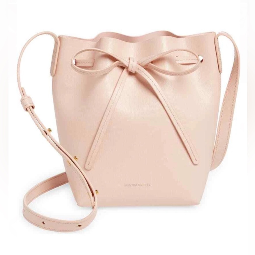 Mansur Gavriel Mini Bucket Bag, Dahlia~NWT✨